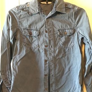 H&M  Long sleeve  button up